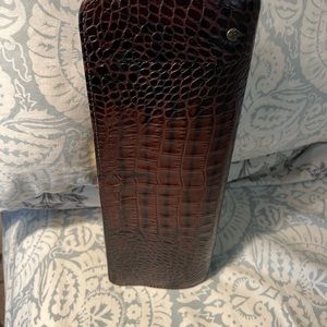 Hellen Kaminski Australia crocodile leather clutch